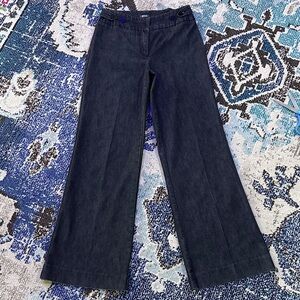Kenneth Cole Reaction Black  Wide Leg Trousers